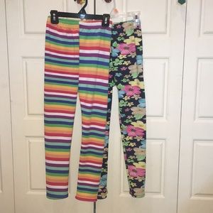 NWOT fleece lined leggings - size 8-10